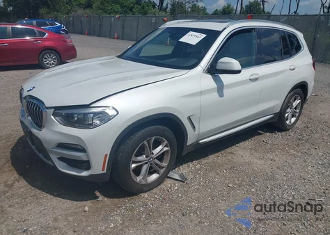 2021 BMW X3 xDrive30I from USA, damaged, VIN 5UXTY5C0XM9E10287